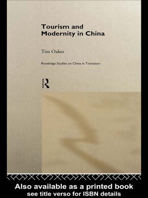 cover image of Tourism and Modernity in China